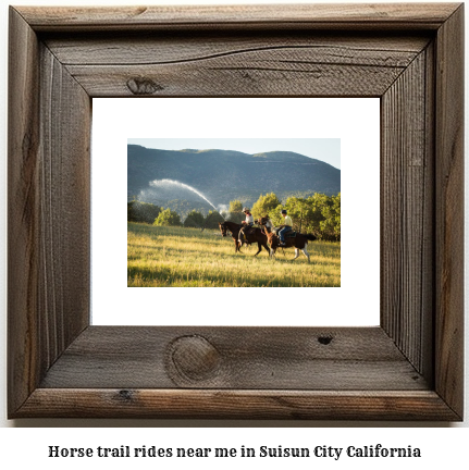 horse trail rides near me in Suisun City, California